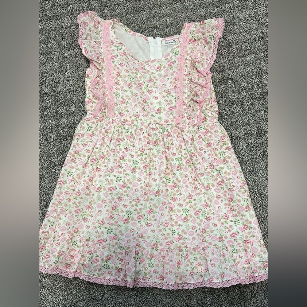 AG x love shack fancy. Two piece set. Doll dress and little girl dress size 6